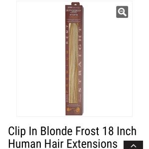 EURONEXT 18” CLIP-IN HUMAN HAIR EXTENSIONS
